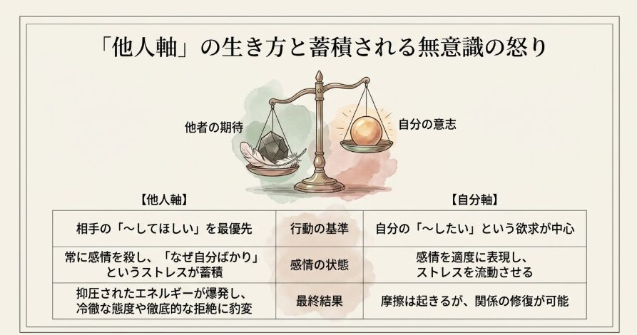 心理学から見る他人軸で生きる人の心理的特徴