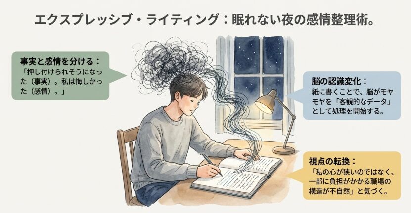 相手の行動を客観的に分析して感情を整理する