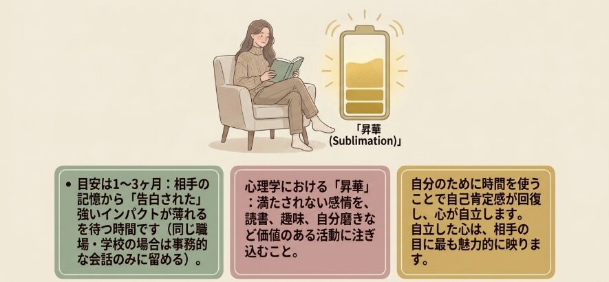 冷却期間を置いて心の整理をする方法