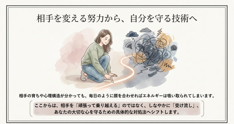 謝らない人の育ちを知って自分の心を守る対処法