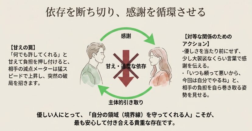 自分も相手もすり減らない対等な関係の作り方