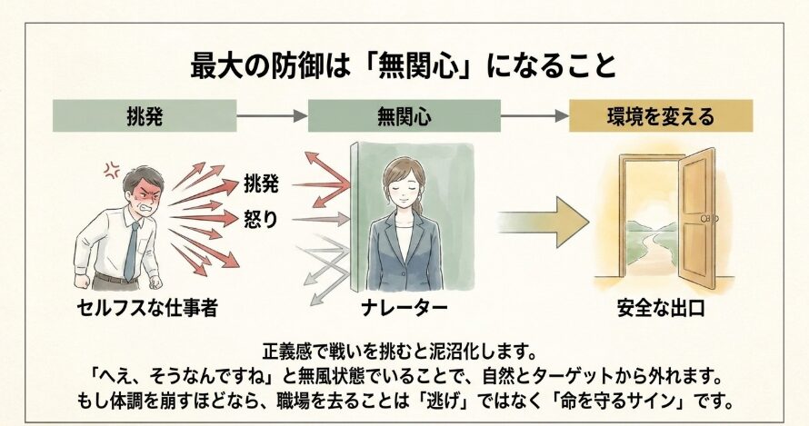 無理に波風を立てずそっと離れる勇気の持ち方