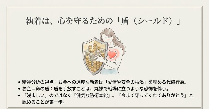 心理学から見る心の防衛本能と執着