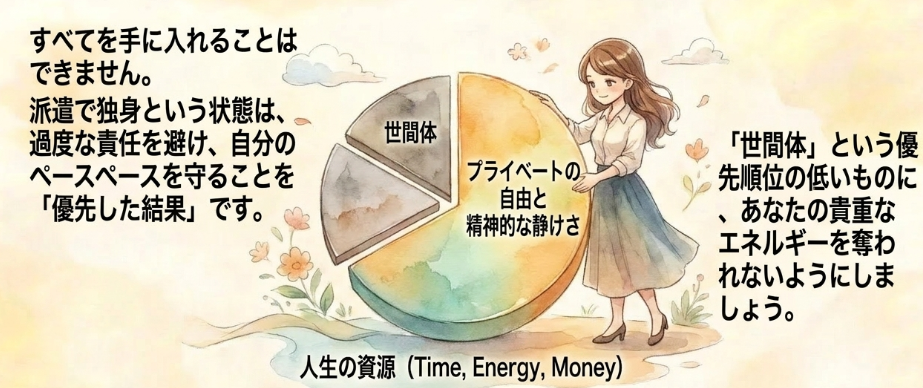 自分の生活の中で大切にしたい優先順位の選び方