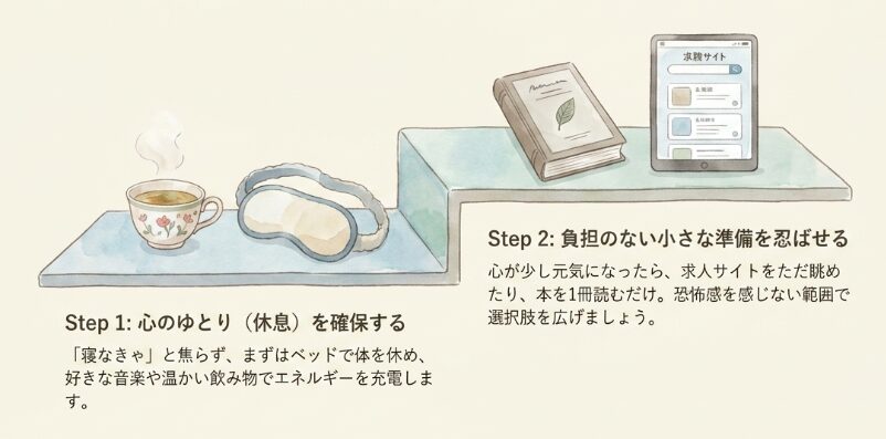 心のゆとりを保ちながら進める小さな準備