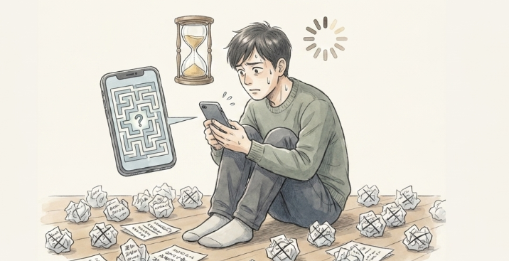連絡できないのは嫌いになったからではない