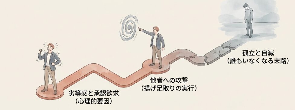 揚げ足を取る人の末路はどうなる？心理と結末の全貌