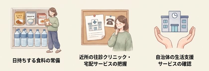 健康面の衰えを感じたときの強い心細さ
