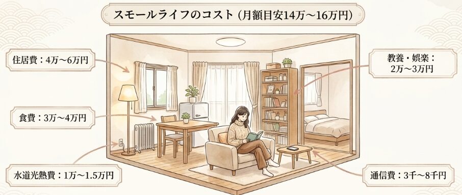 単身世帯の平均貯金額と必要最低限の生活費