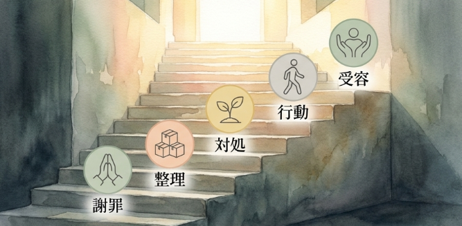 人を傷つけて自己嫌悪から抜け出す対処法と回復のステップ