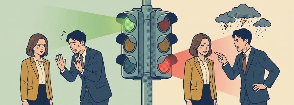 嫌がらせと好意サインを見分ける軸