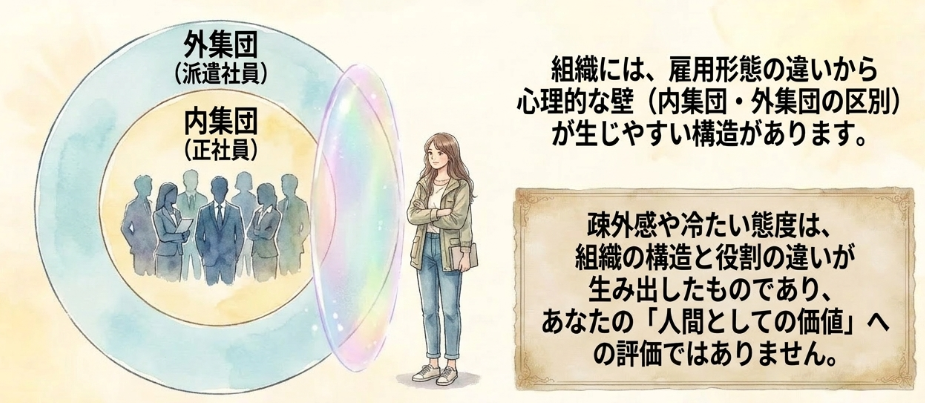 職場での人間関係で居心地の悪さを感じる原因