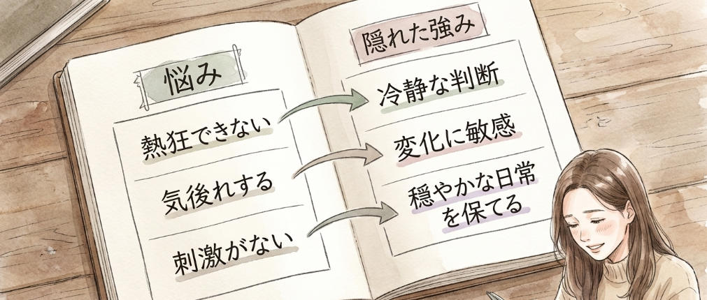 熱中できるものがない人の性格的な特徴