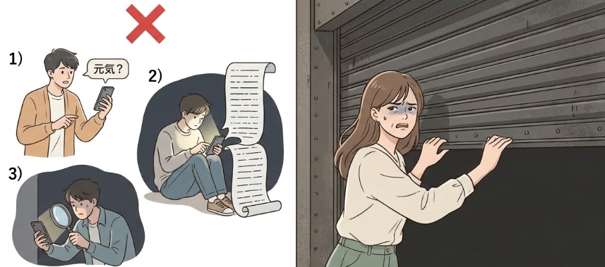 男性がやりがちな逆効果になるアプローチ