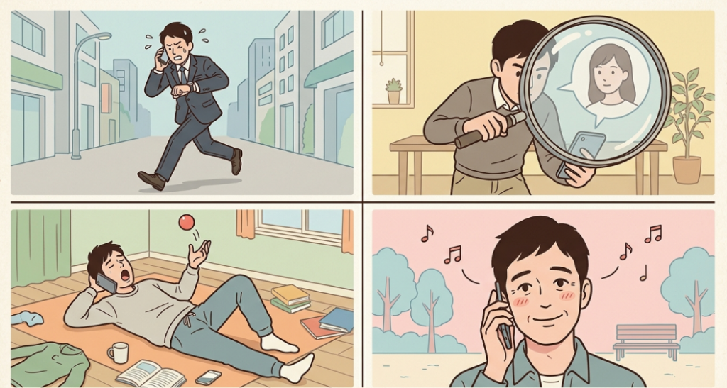 急に電話をかけてくる男性の基本的な心理