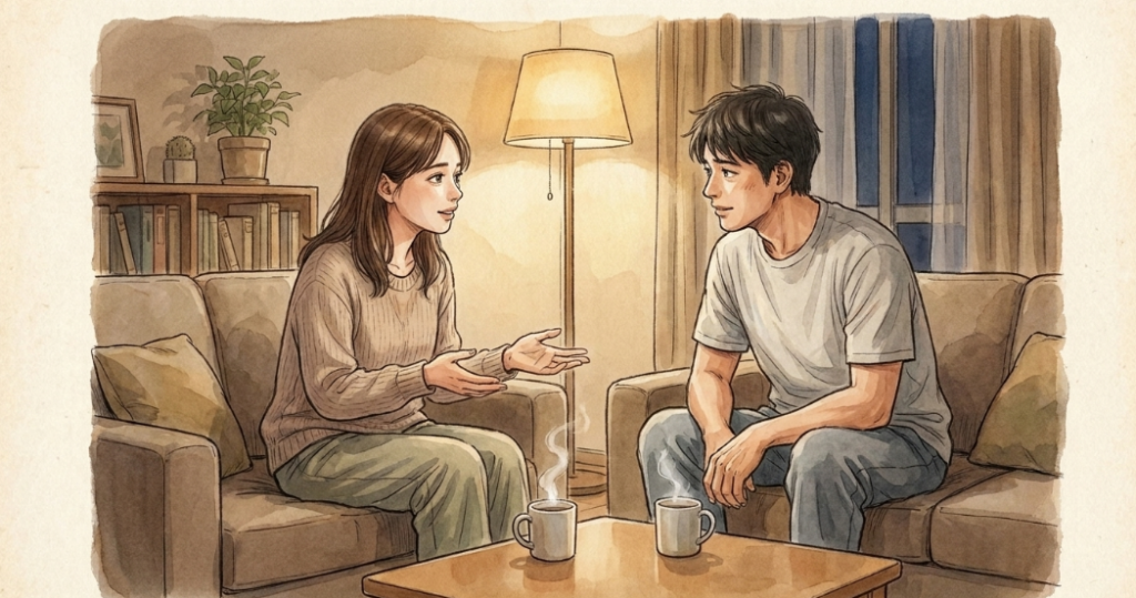 夫婦で納得できる着け方の話し合い方