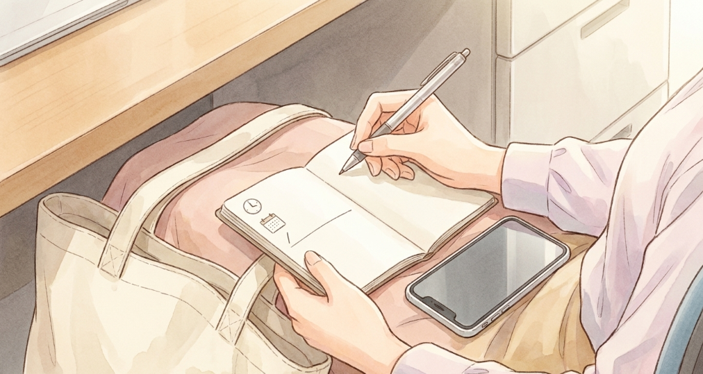 やり取りを記録に残しておく