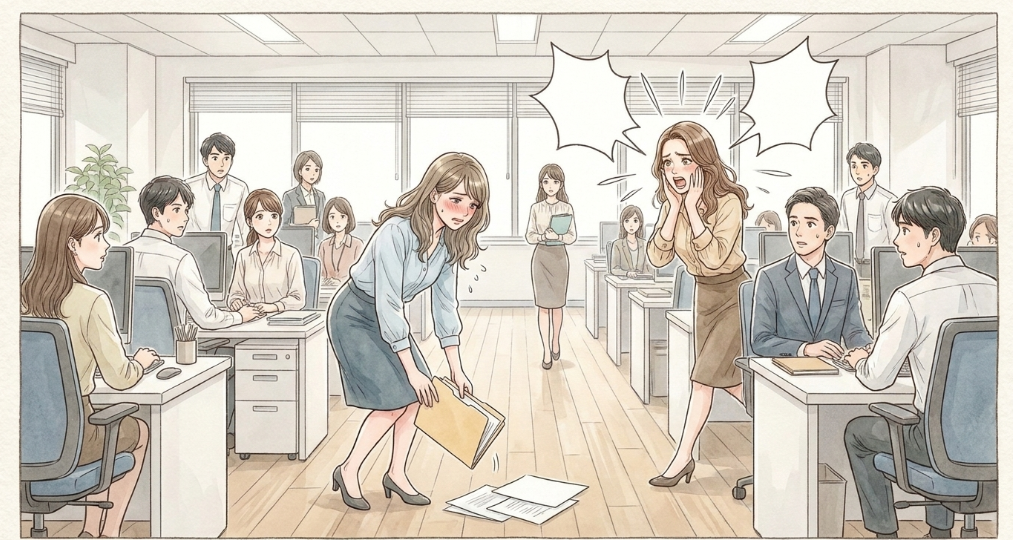 あなたの失敗を大袈裟に周囲へ広める