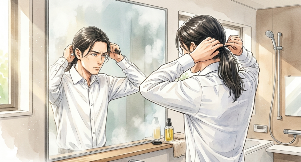 ロン毛を続ける男性の向き合い方