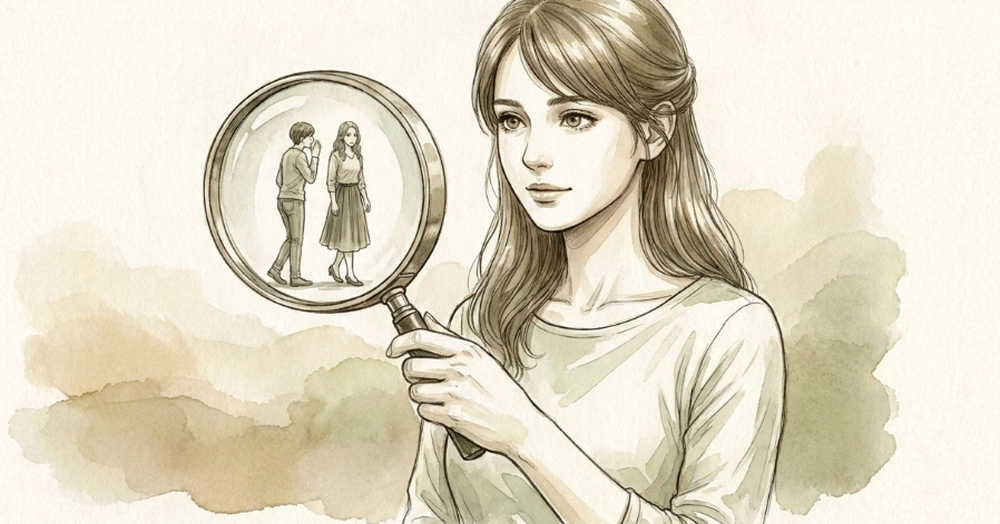 奪われたと捉えずに相手の人間性を見極める視点